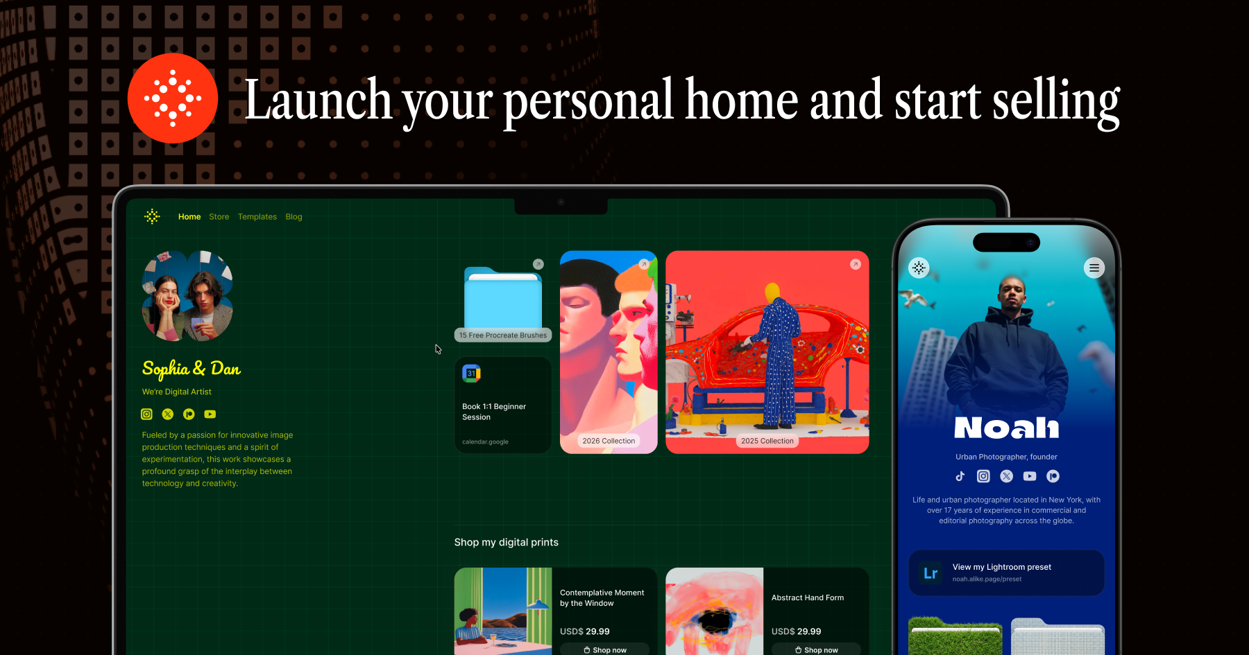 alike page screenshot 1